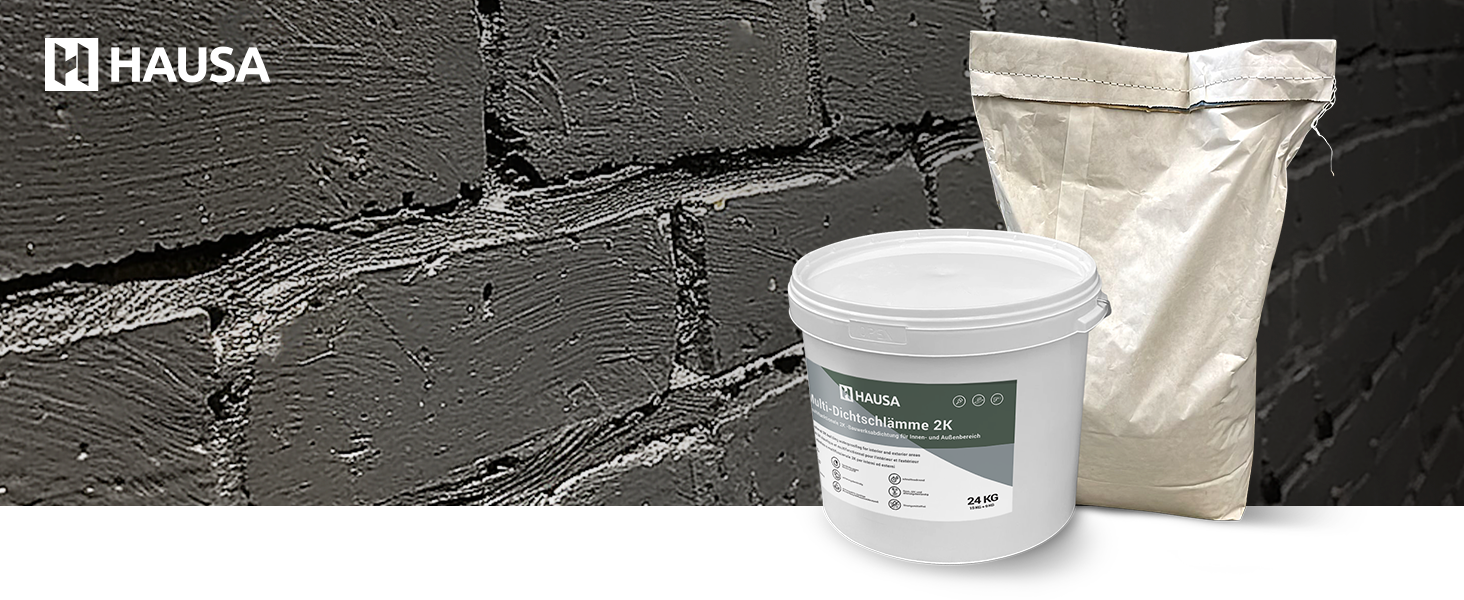 Multi-Dichtschlämme 2K - elastische multifunktionale 12kg 24kg